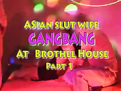 Asian Schlampe Frau Gangbang im Bordell Haus ging lustig nächsten Tag